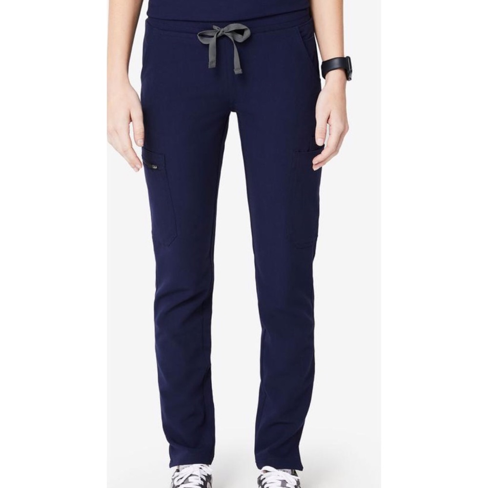 Navy Blue Yola Scrub Pants